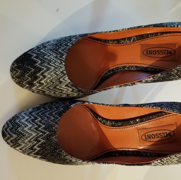 Missoni Sparkly Pumps - Picture 6 of 8
